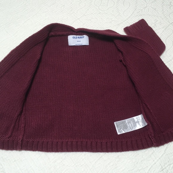 18-24m (5/$20) Plum Cotton Cardigan by Old Navy - Picture 6 of 15